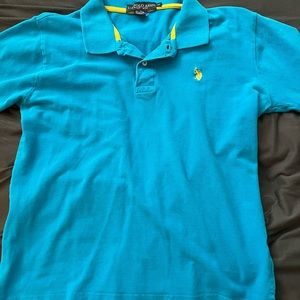 US blue polo